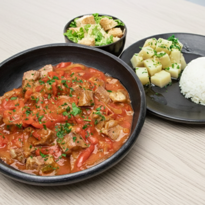 Sobrebarriga en Salsa